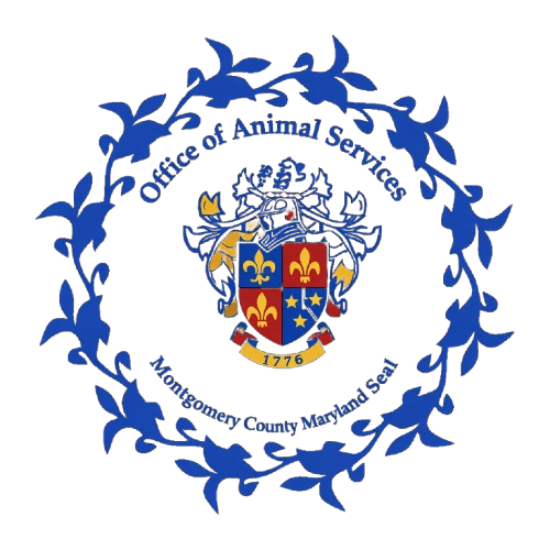 Laurel wreath-shaped circular institutional emblem (color)