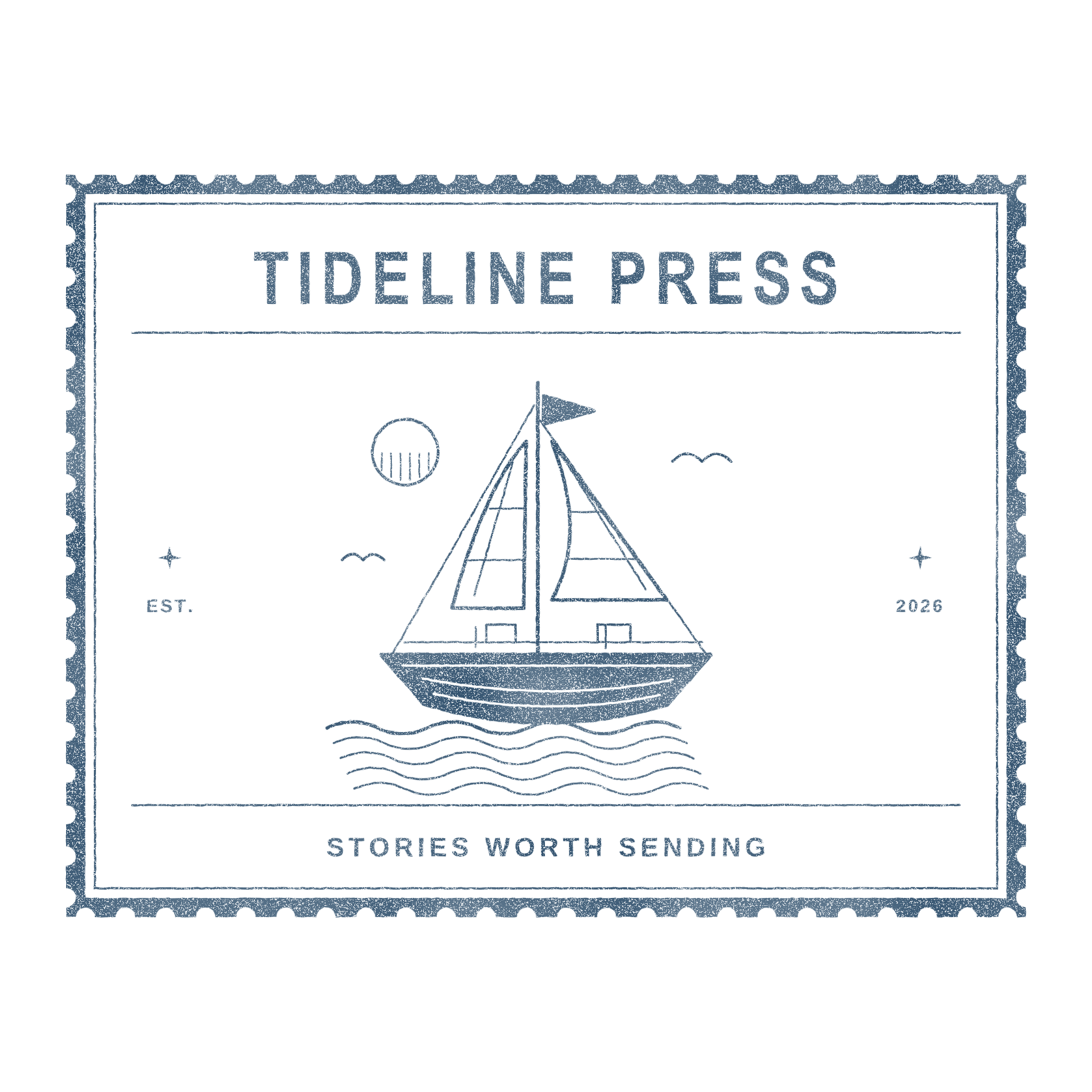 AI stamp maker example: Nautical stamp